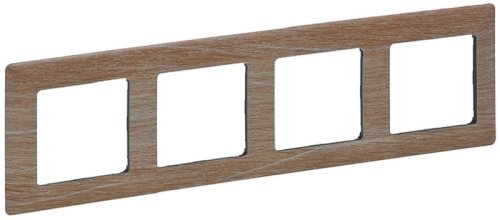 Рамка универсальная Legrand Valena Life 4-м. светлое дерево фото Рамка универсальная Legrand Valena Life 4-м. светлое дерево картинка